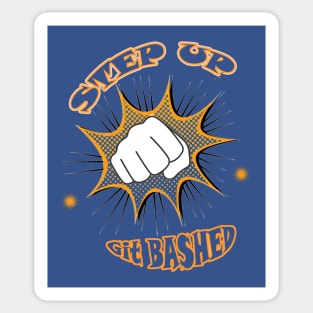 git BASHED flash KO design Sticker